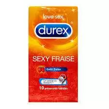 Durex Sexy Fraise condom 10 pack