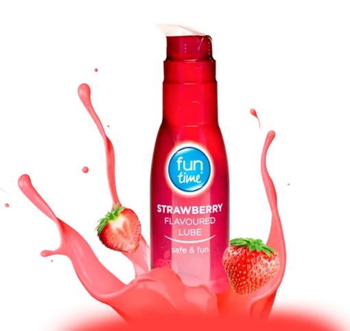fun time strawberry flavoured lube-75ML