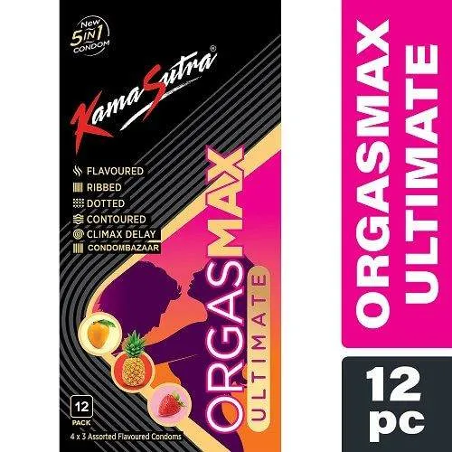 Orgasmax Ultimate Condoms - 12's Pack
