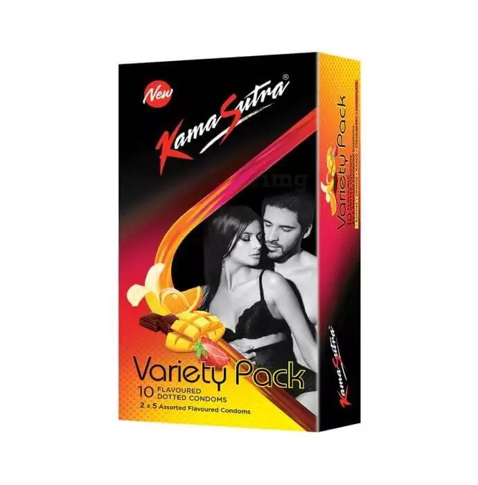 KamaSutra Assorted Flavored Condoms Variety Pack